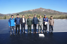 2015年嵩山定标试验圆满成功